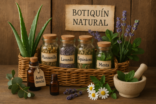Botiquin natural con plantas medicinales